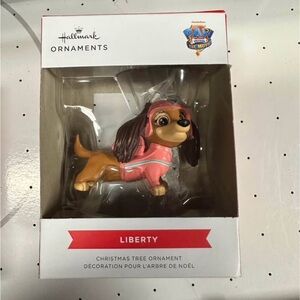 NIB Paw Patrol Liberty Hallmark Christmas Tree Ornament